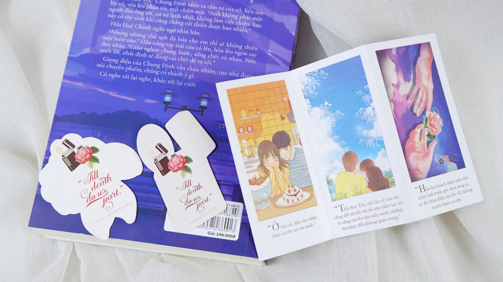 sơn trà nở muộn - tặng kèm 1 bookmark hoa sơn trà + 1 bookmark chiếc bật lửa + 1 postcard - Ảnh 21
