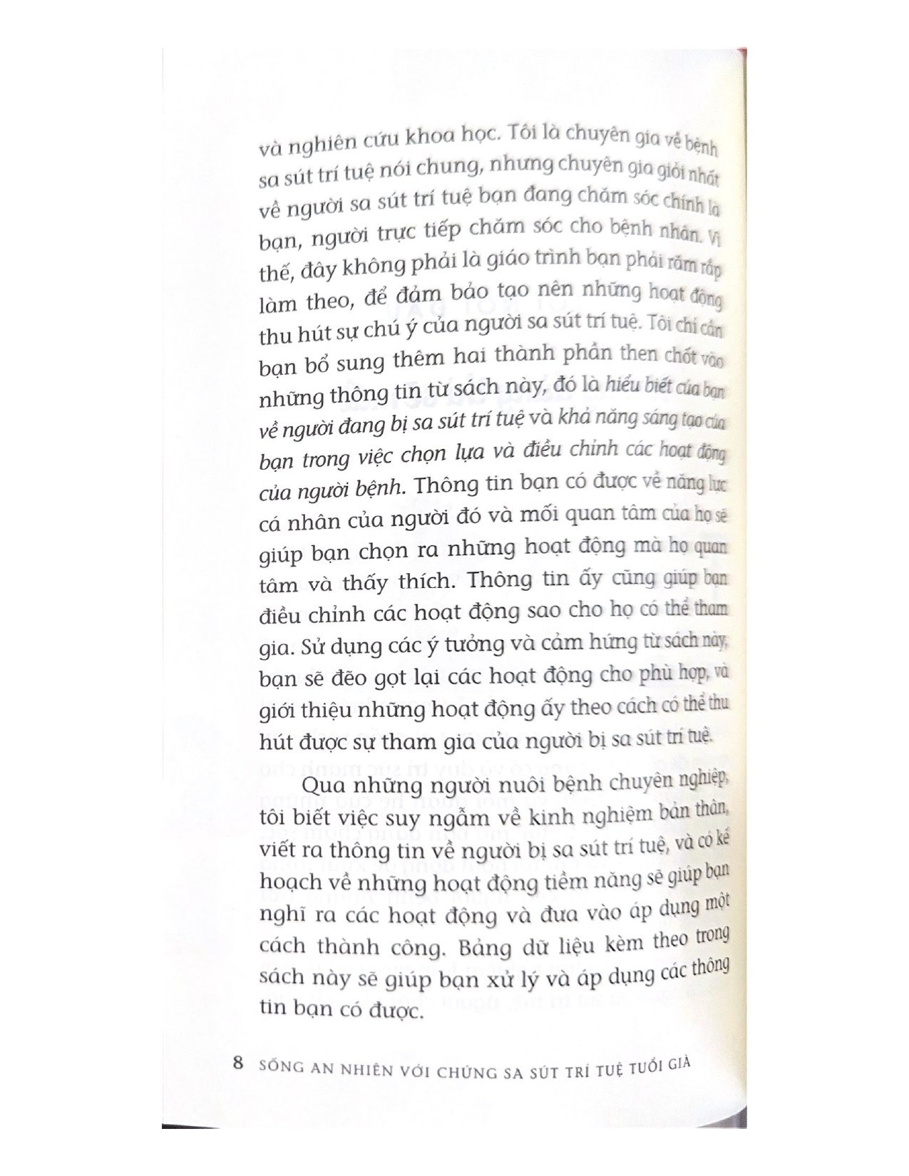 sống an nhiên với chứng sa sút trí tuệ tuổi già - Ảnh 6