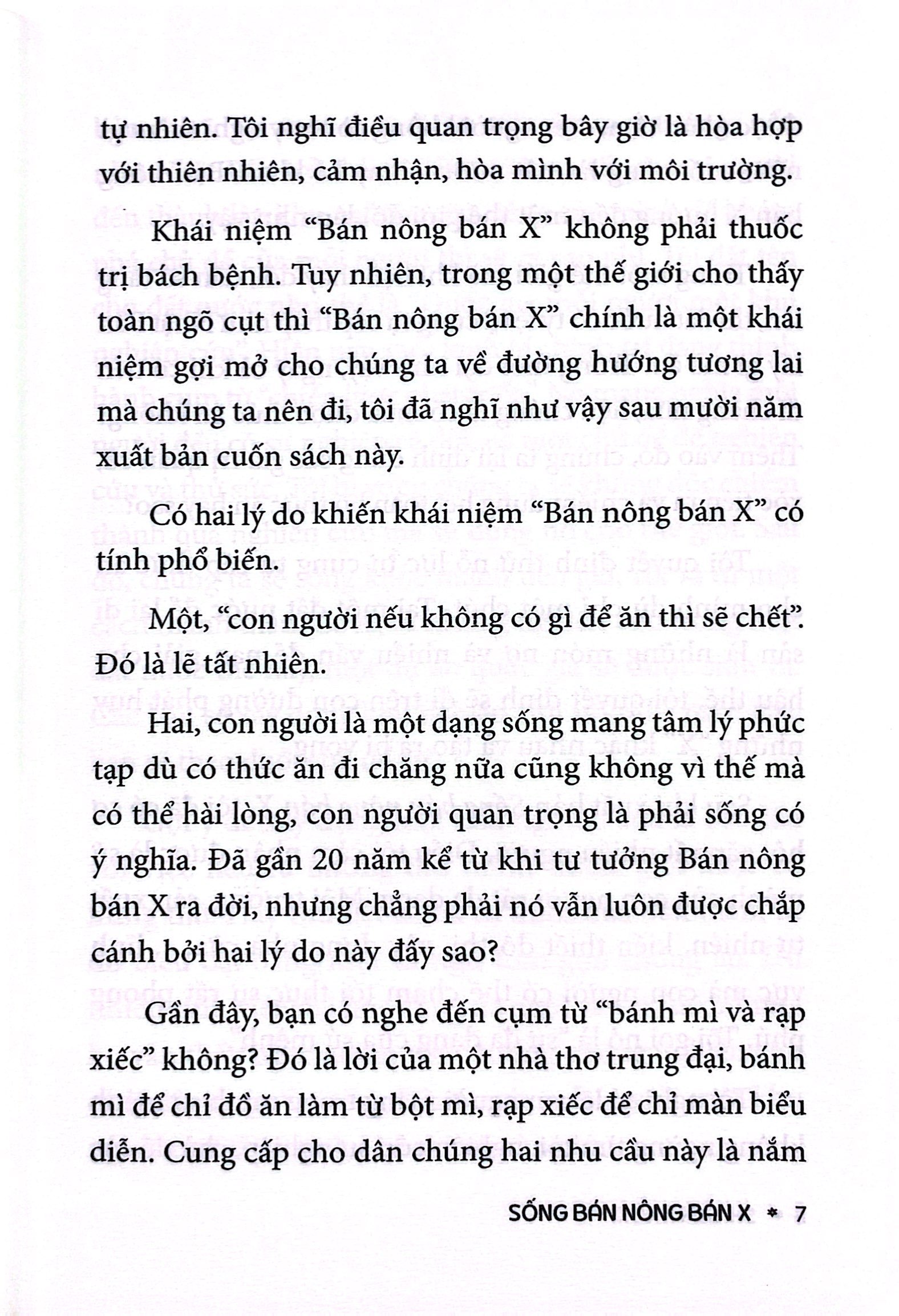 sống bán nông bán x - triết lý mới về cuộc sống điền viên - Ảnh 5