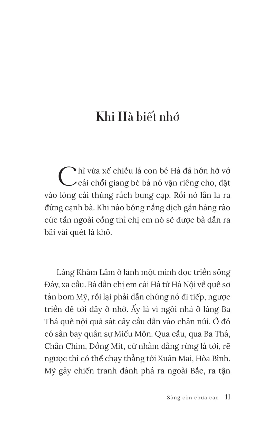 sông còn chưa cạn - Ảnh 3