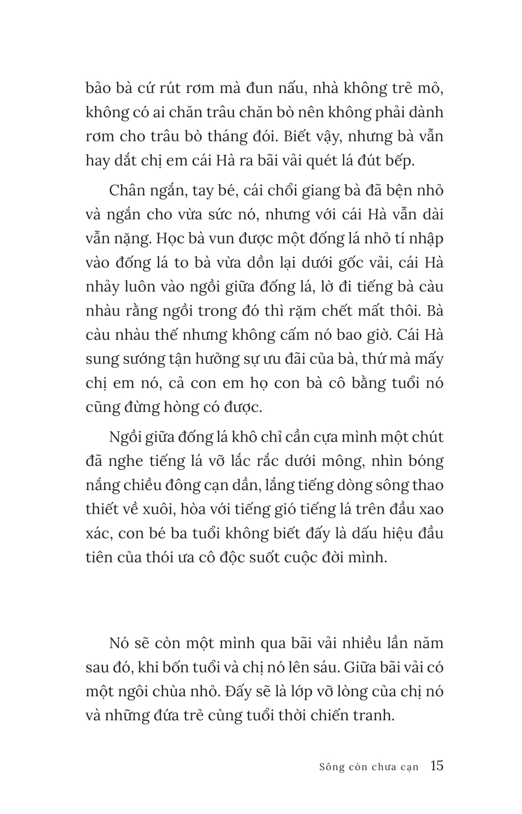 sông còn chưa cạn - Ảnh 7
