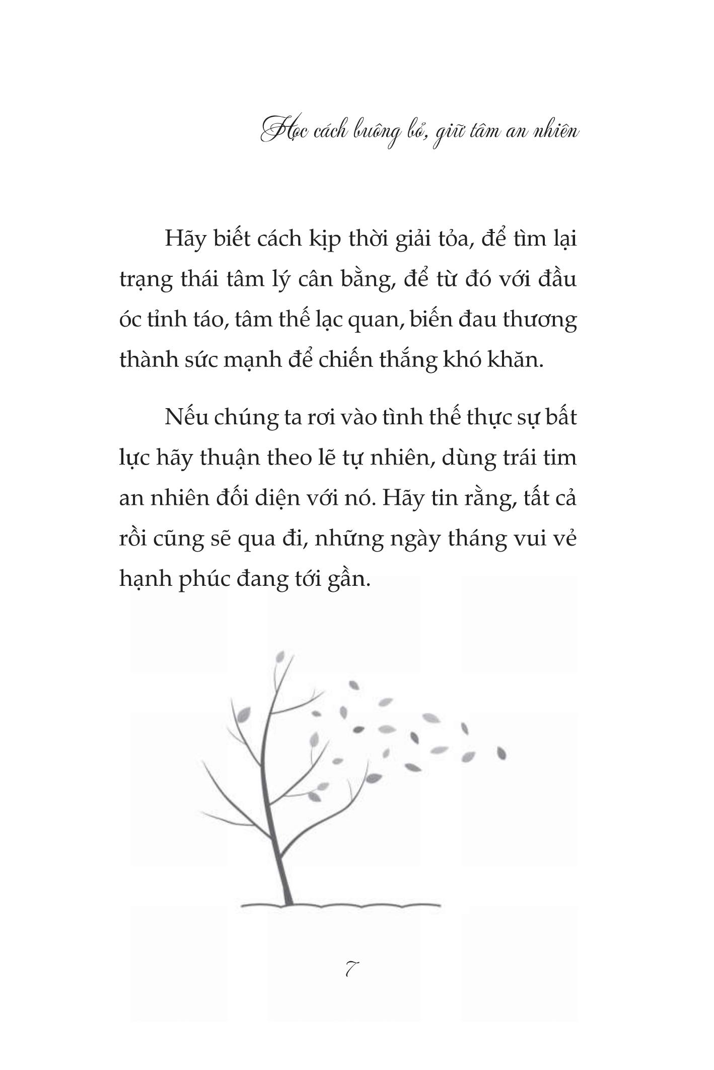 sống đẹp giữa vô thường - học cách buông bỏ giữ tâm an nhiên - Ảnh 5