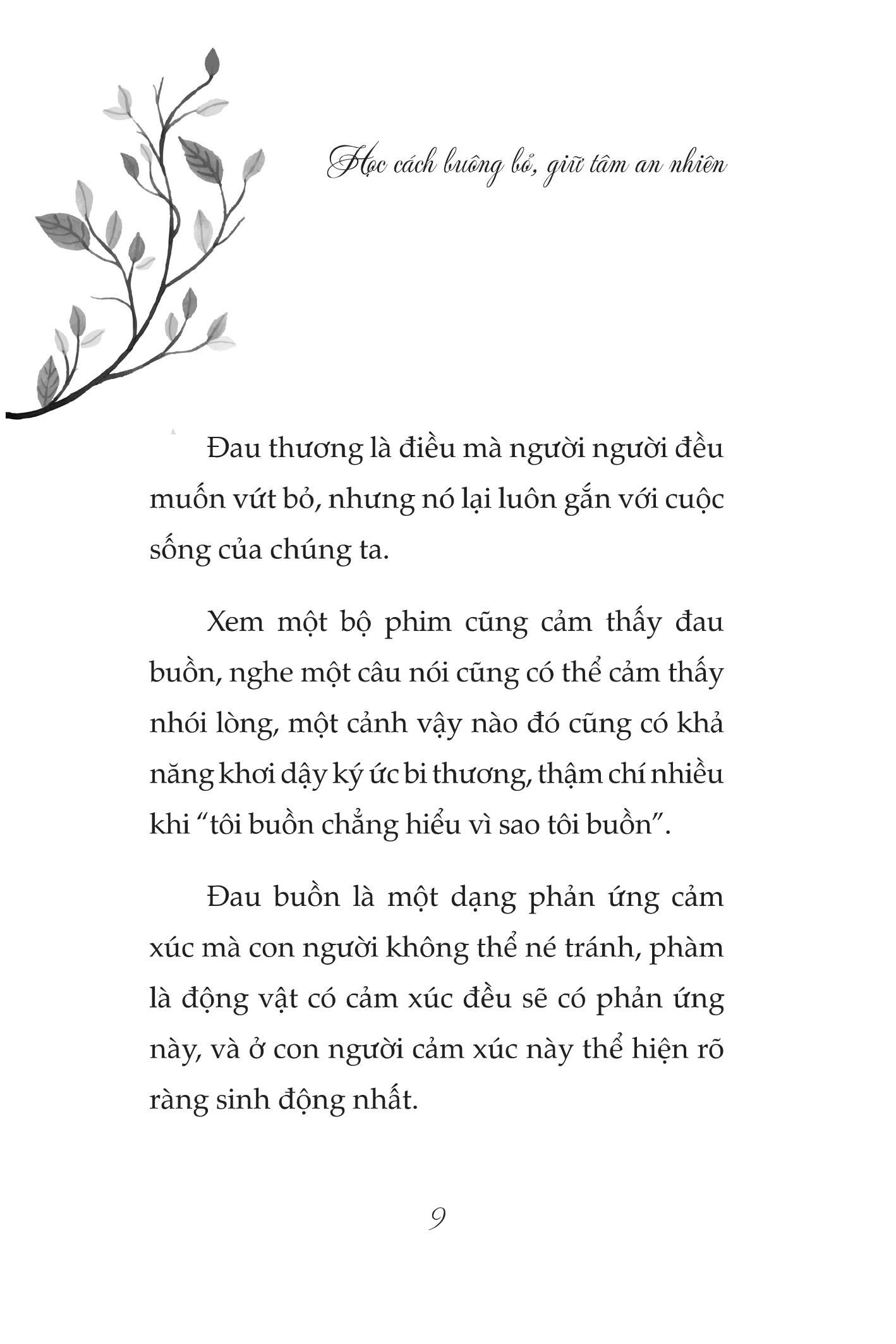 sống đẹp giữa vô thường - học cách buông bỏ giữ tâm an nhiên - Ảnh 7