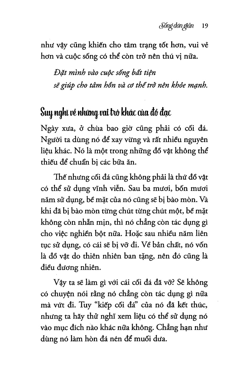 sống đơn giản cho mình thanh thản - Ảnh 14