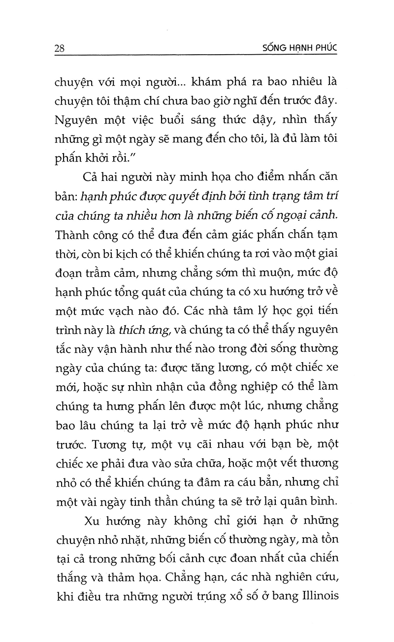 sống hạnh phúc (cẩm nang cho cuộc sống) - tái bản 2020 - Ảnh 14