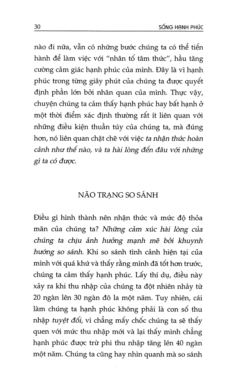 sống hạnh phúc (cẩm nang cho cuộc sống) - tái bản 2020 - Ảnh 16