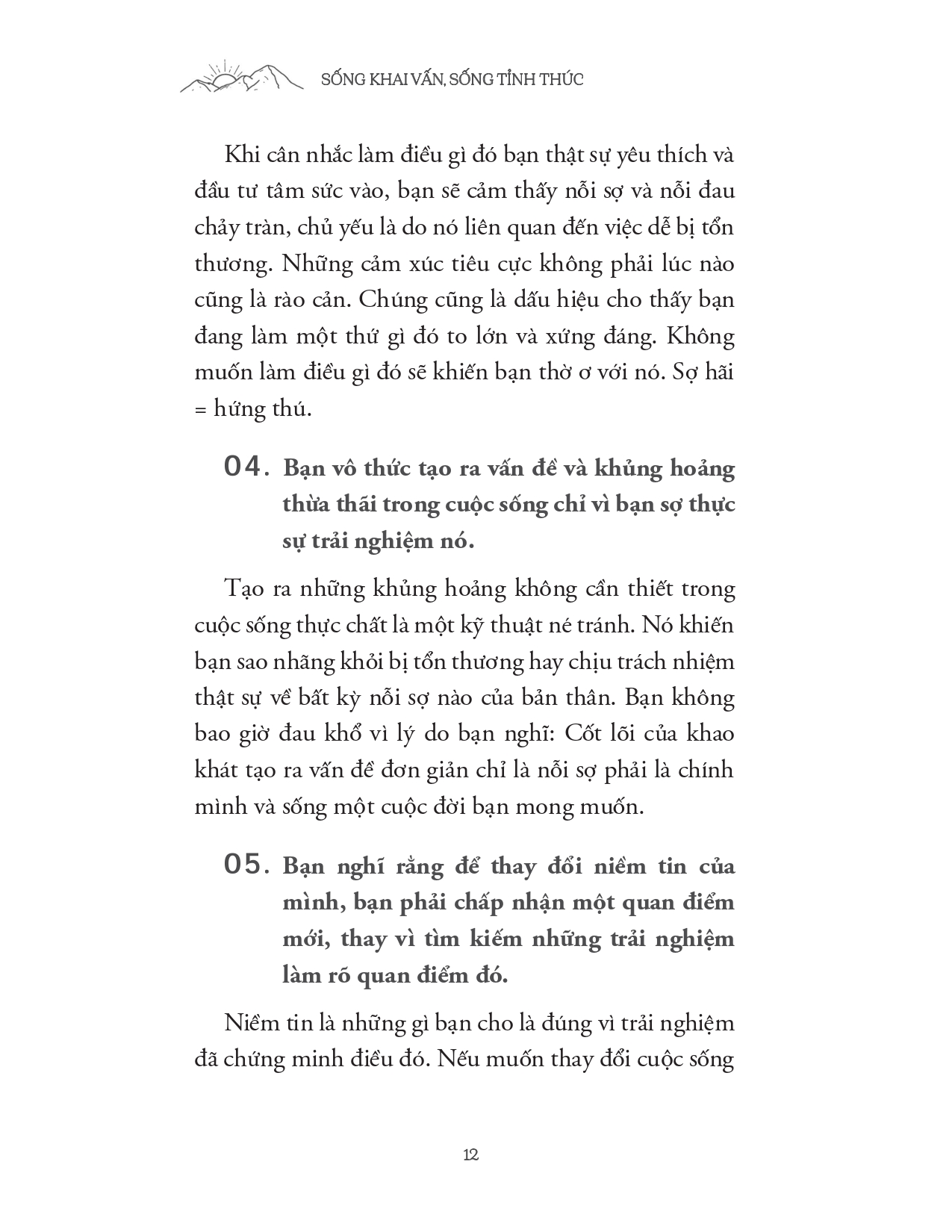 sống khai vấn - sống tỉnh thức - Ảnh 10