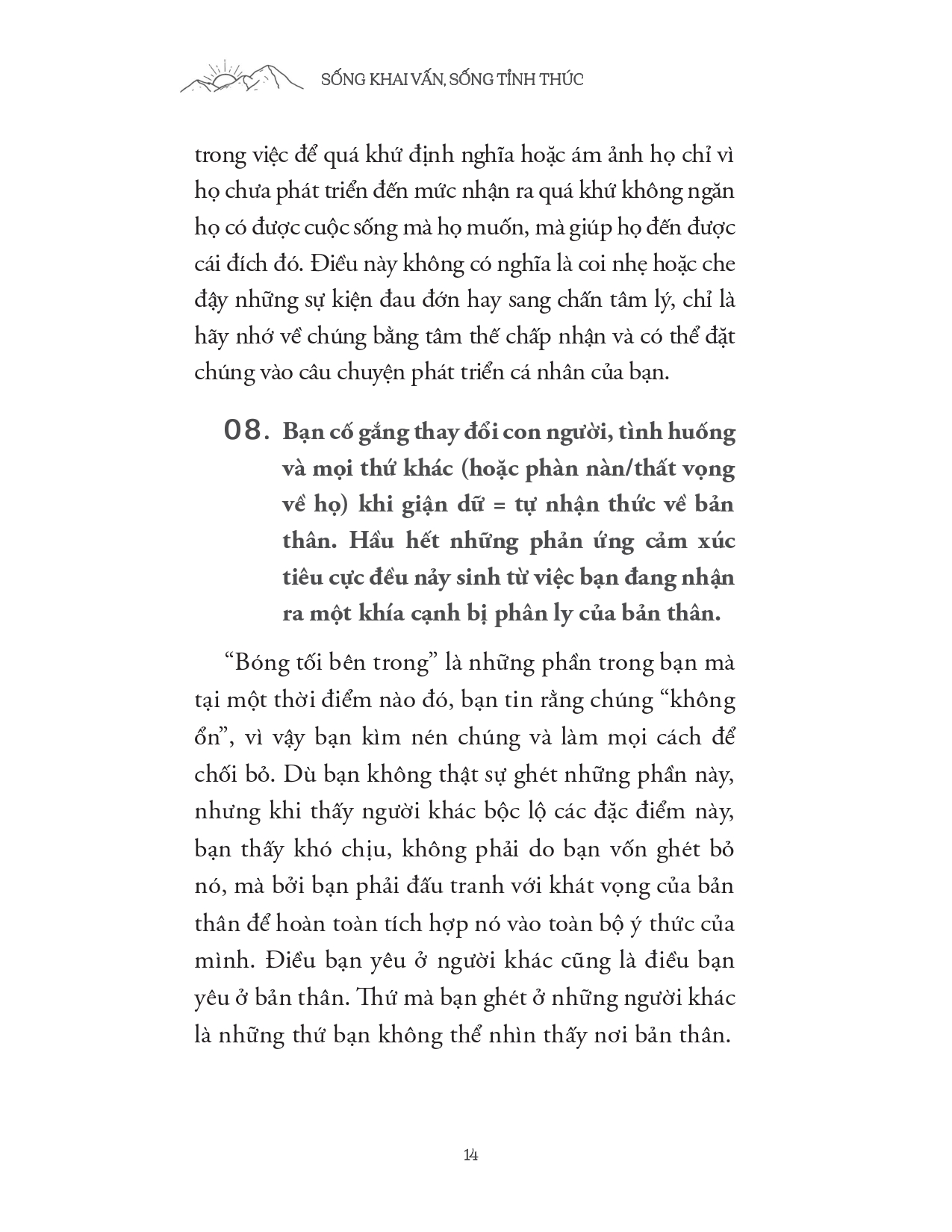 sống khai vấn - sống tỉnh thức - Ảnh 12