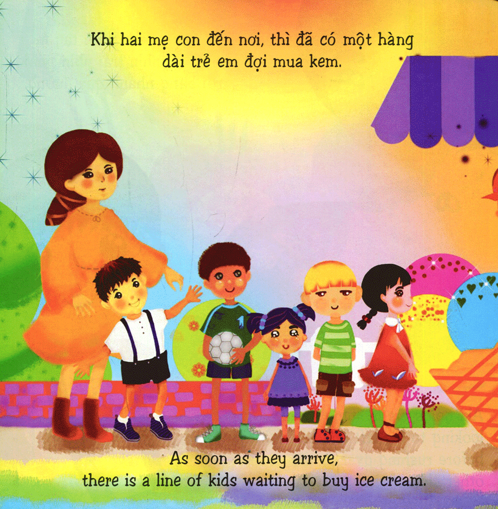 song ngữ anh - việt - hãy xếp hàng - Ảnh 7