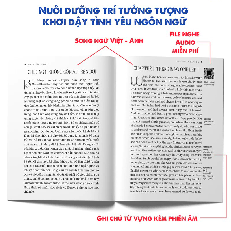 Song Ngữ - Khu Vườn Bí Mật - The Secret Garden - Ảnh 3