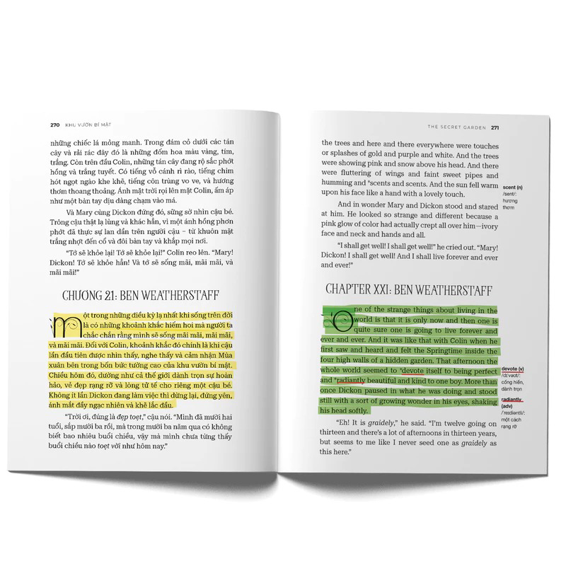 Song Ngữ - Khu Vườn Bí Mật - The Secret Garden - Ảnh 5