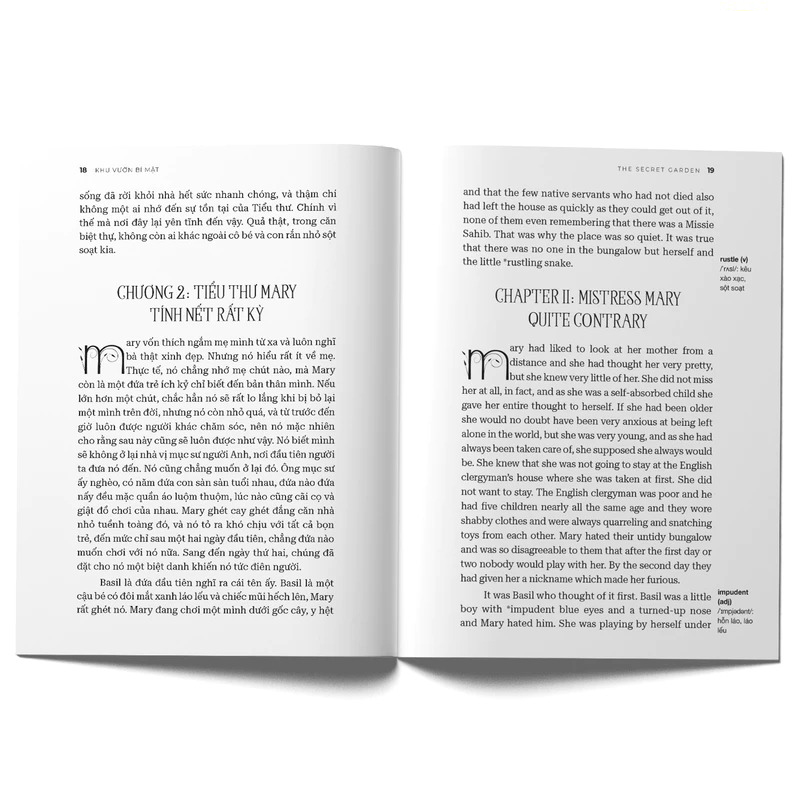 Song Ngữ - Khu Vườn Bí Mật - The Secret Garden - Ảnh 6