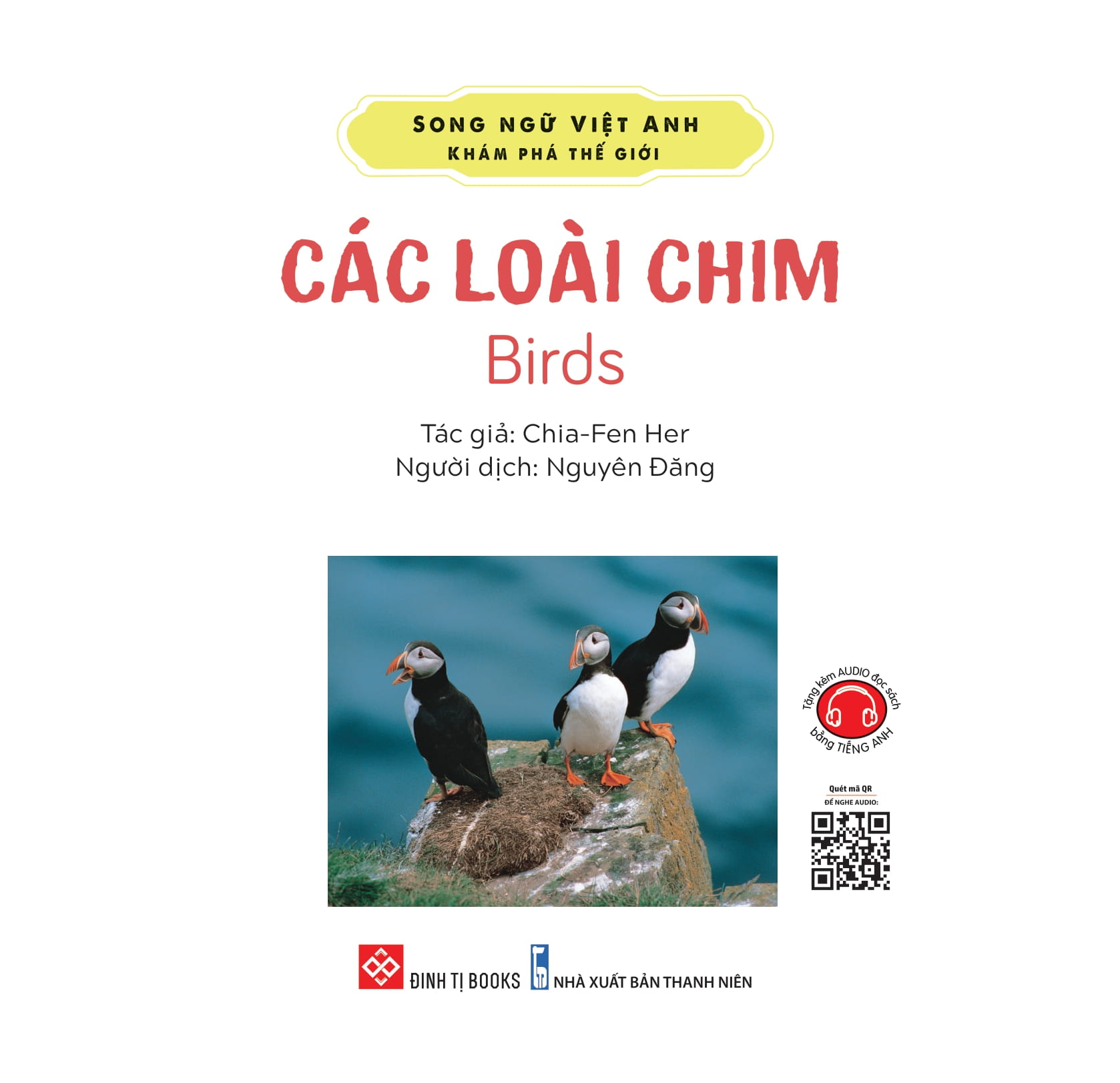 song ngữ việt anh - khám phá thế giới - các loài chim - birds - Ảnh 2