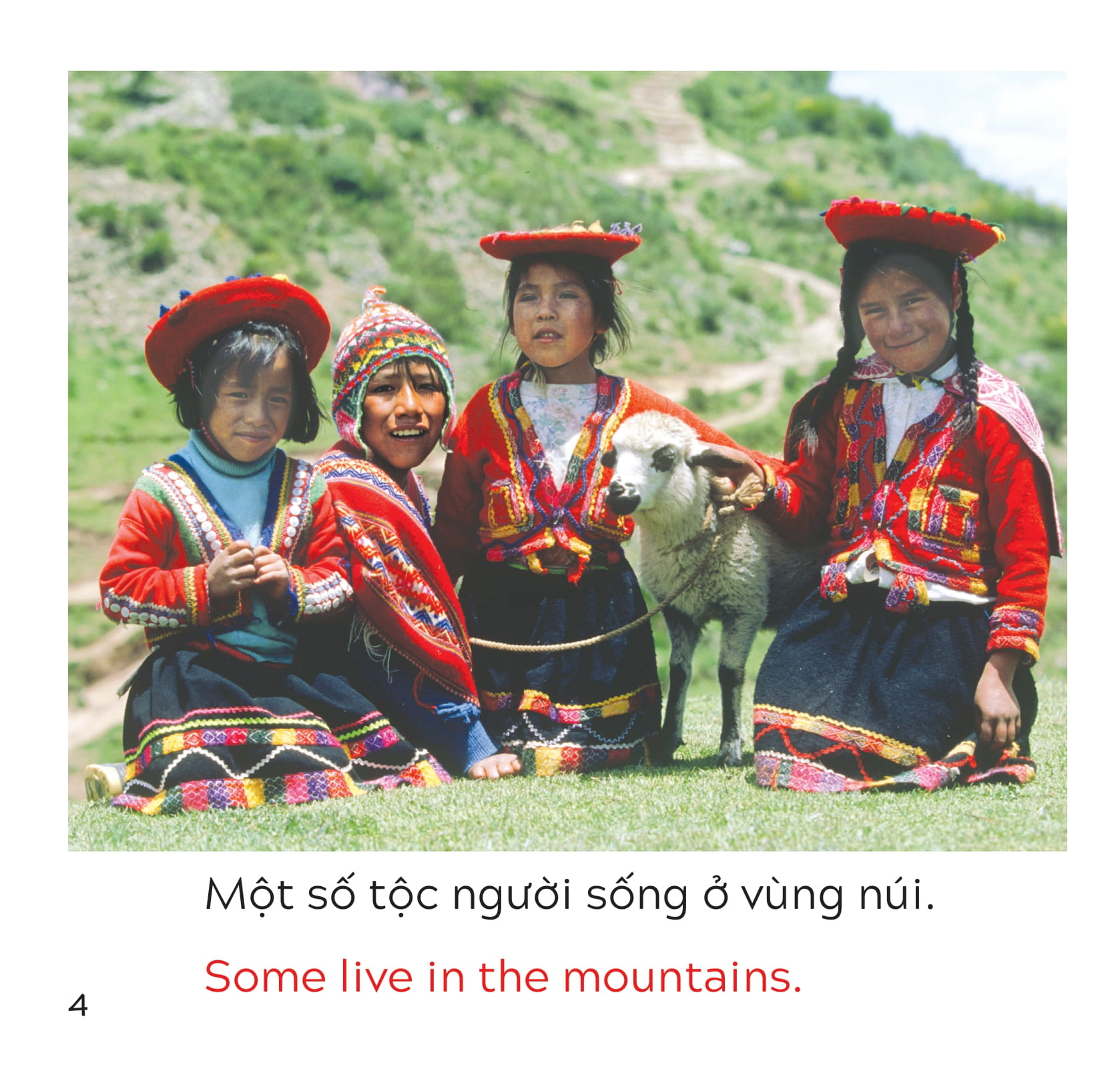 song ngữ việt anh - khám phá thế giới - các tộc người trên khắp thế giới - native people around the world - Ảnh 3