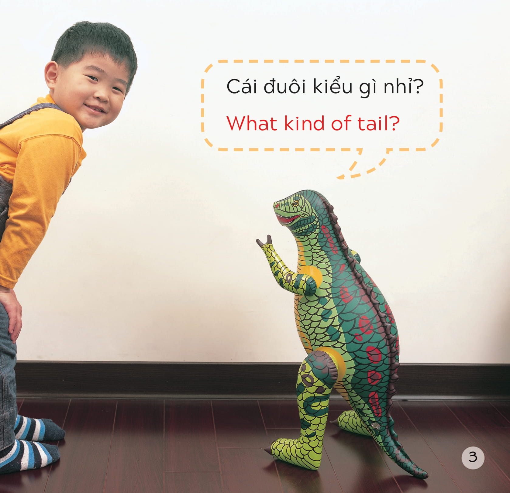 song ngữ việt anh - khám phá thế giới - tommy muốn có một cái đuôi - tommy wants a tail - Ảnh 4