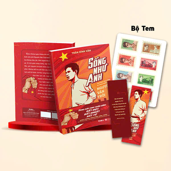 Song Nhu Anh - Anh Hung Luc Luong Vu Trang Nhan Dan Nguyen Van Troi - Ban Dac Biet - Tang Kem Dai Sach + Bookmark + Bo Tem + Sach Audio + Album Anh + Thu Tay + Khan Mui Xoa - Ảnh 10