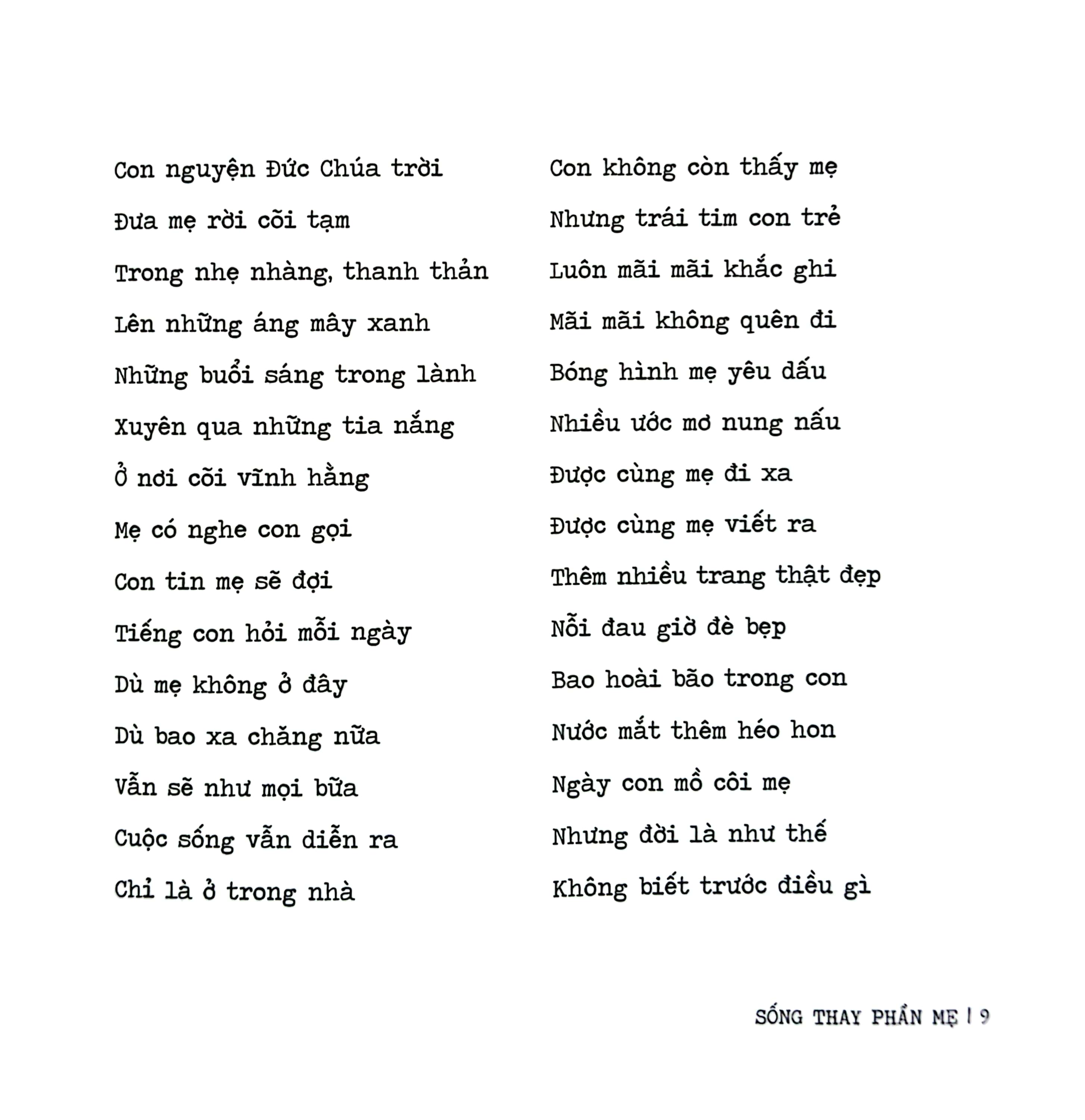 sống thay phần mẹ - Ảnh 4