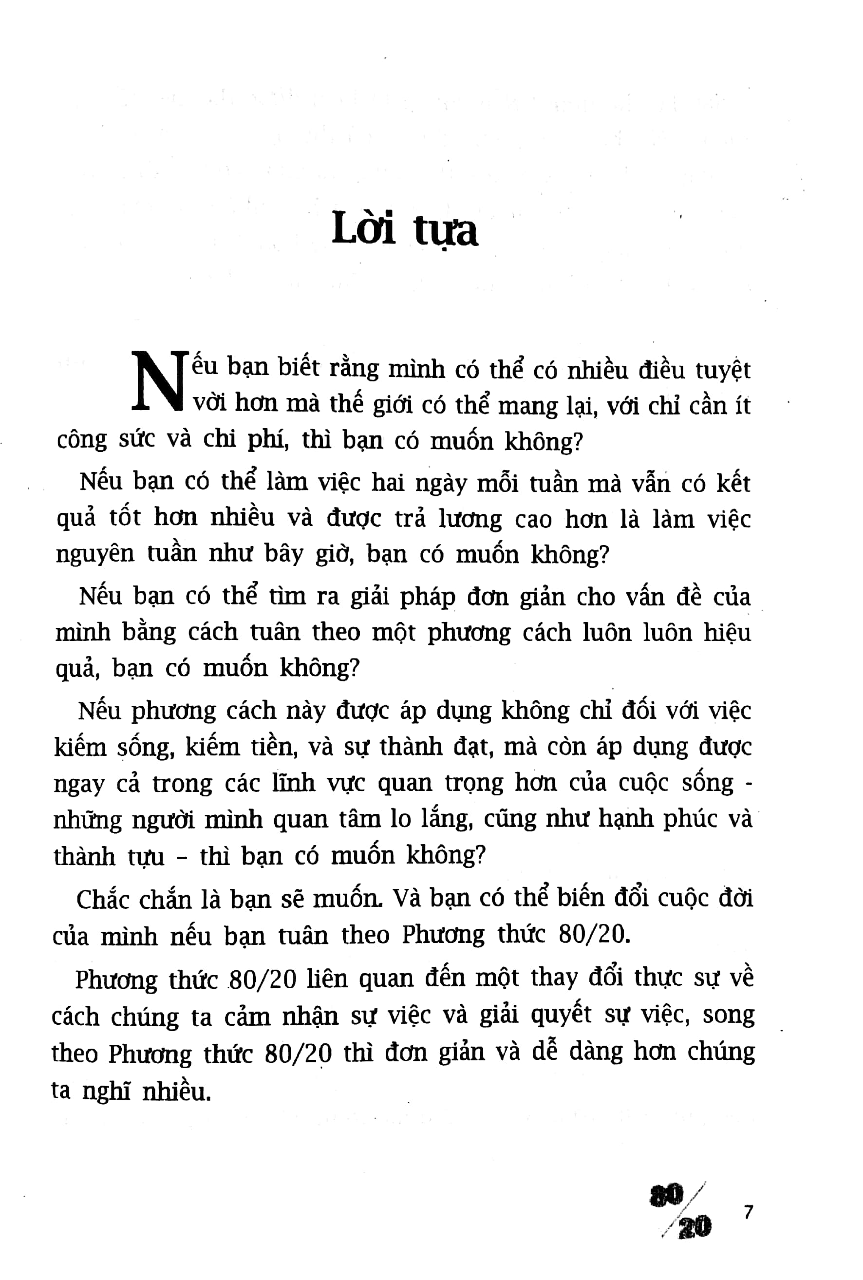 sống theo phương thức 80/20: bớt công việc, bớt ưu phiền, thêm thành công, thêm niềm vui sống - Ảnh 4