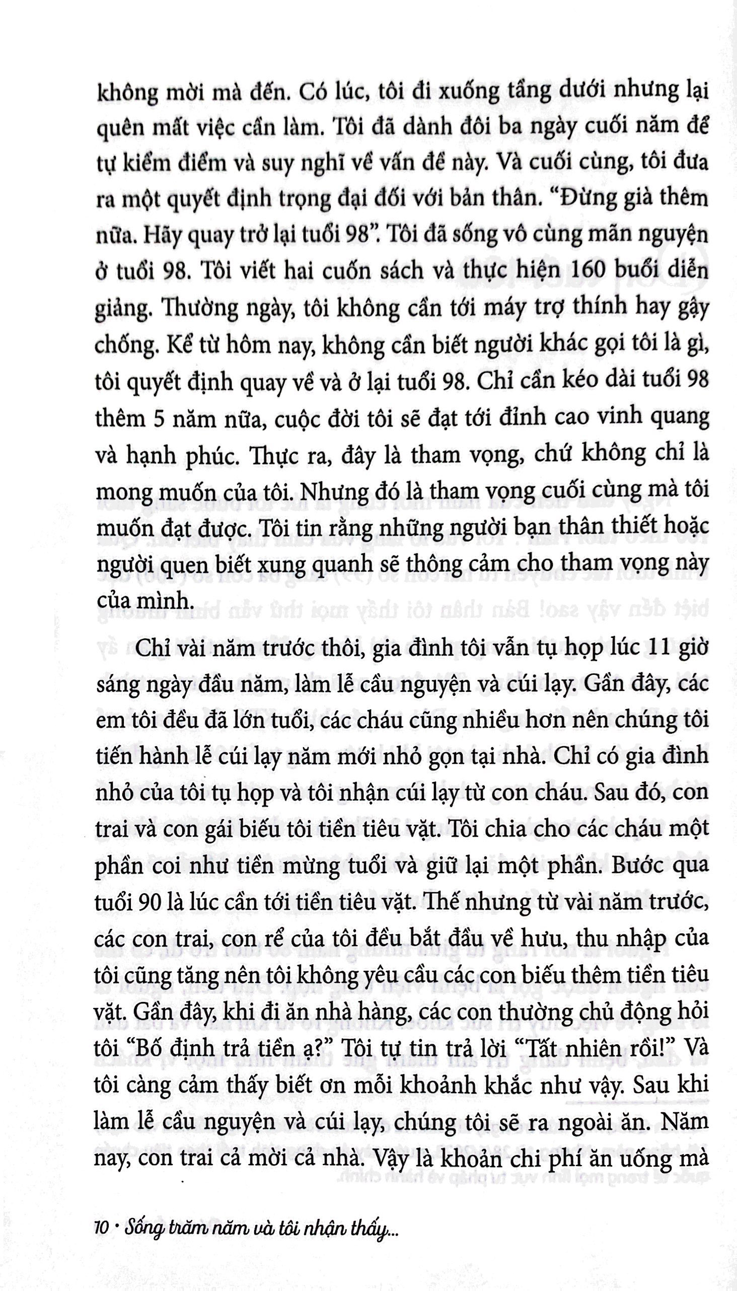 sống trăm năm và tôi nhận thấy… - Ảnh 9