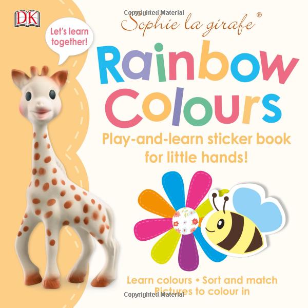sophie la girafe rainbow colours - Ảnh 2