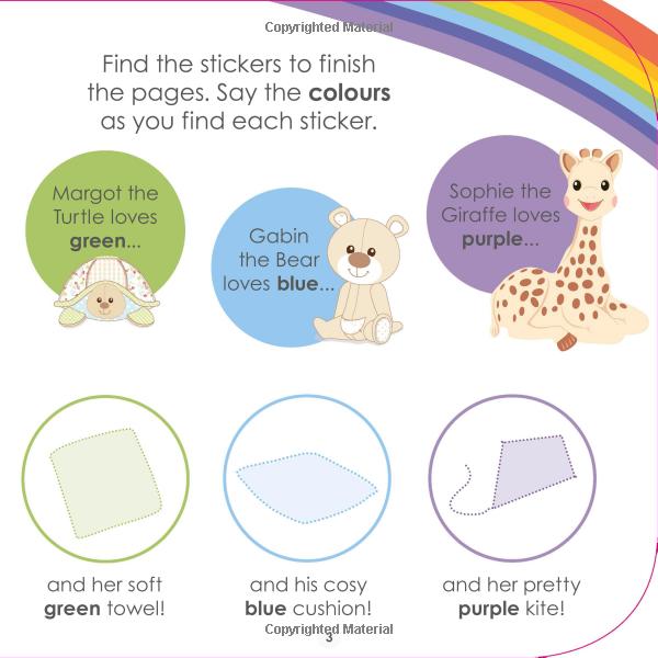 sophie la girafe rainbow colours - Ảnh 4