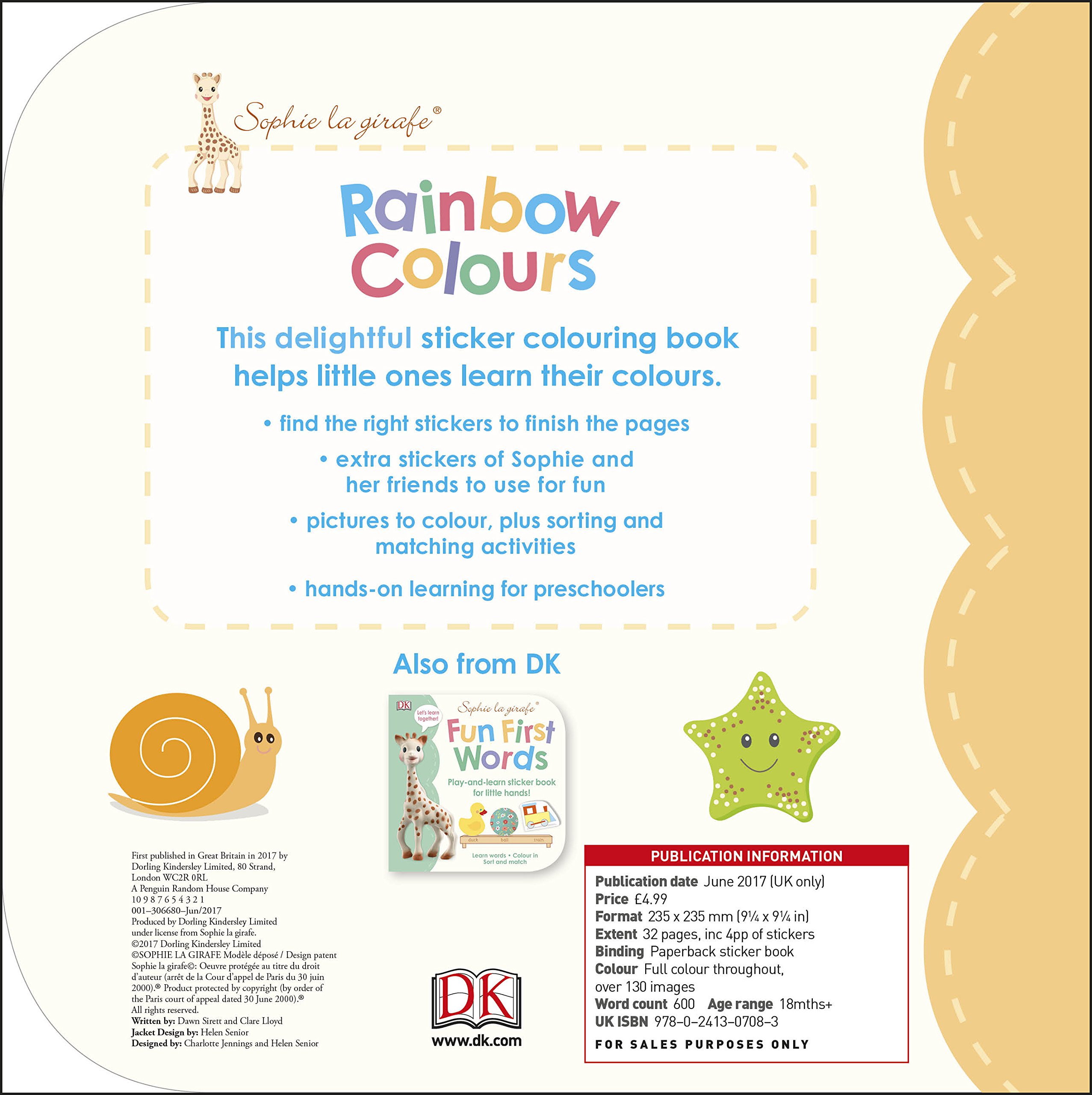 sophie la girafe rainbow colours - Ảnh 9