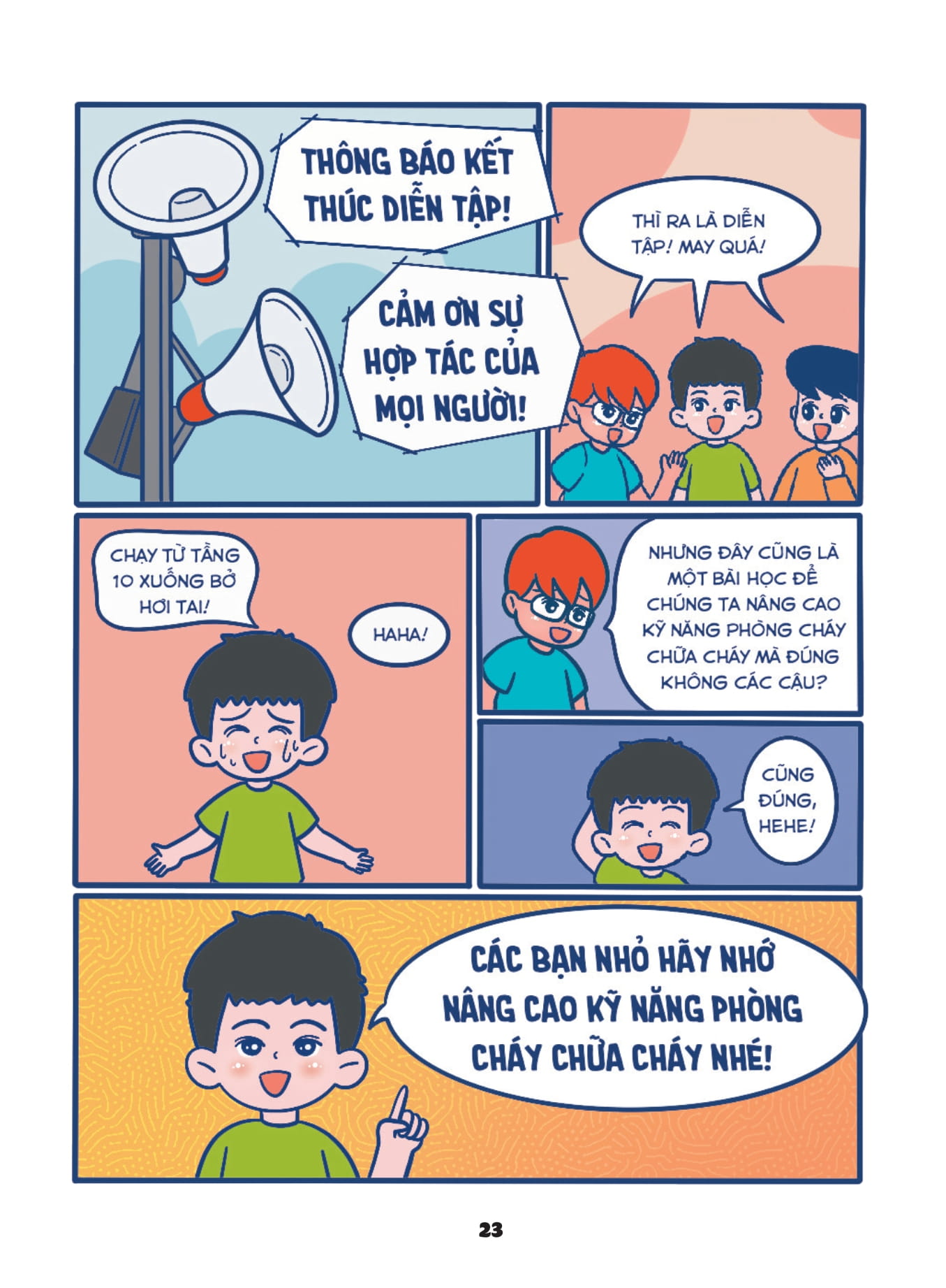 SOS Cho Trẻ Em - Truyện Tranh Kỹ Năng An Toàn Thoát Hiểm Tức Thì - Nhận Diện Rủi Ro Và Thoát Hiểm An Toàn - Ảnh 10