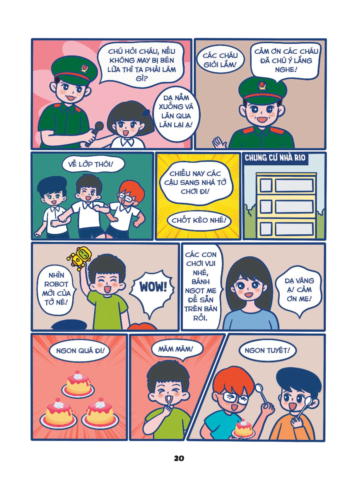 SOS Cho Trẻ Em - Truyện Tranh Kỹ Năng An Toàn Thoát Hiểm Tức Thì - Nhận Diện Rủi Ro Và Thoát Hiểm An Toàn - Ảnh 7