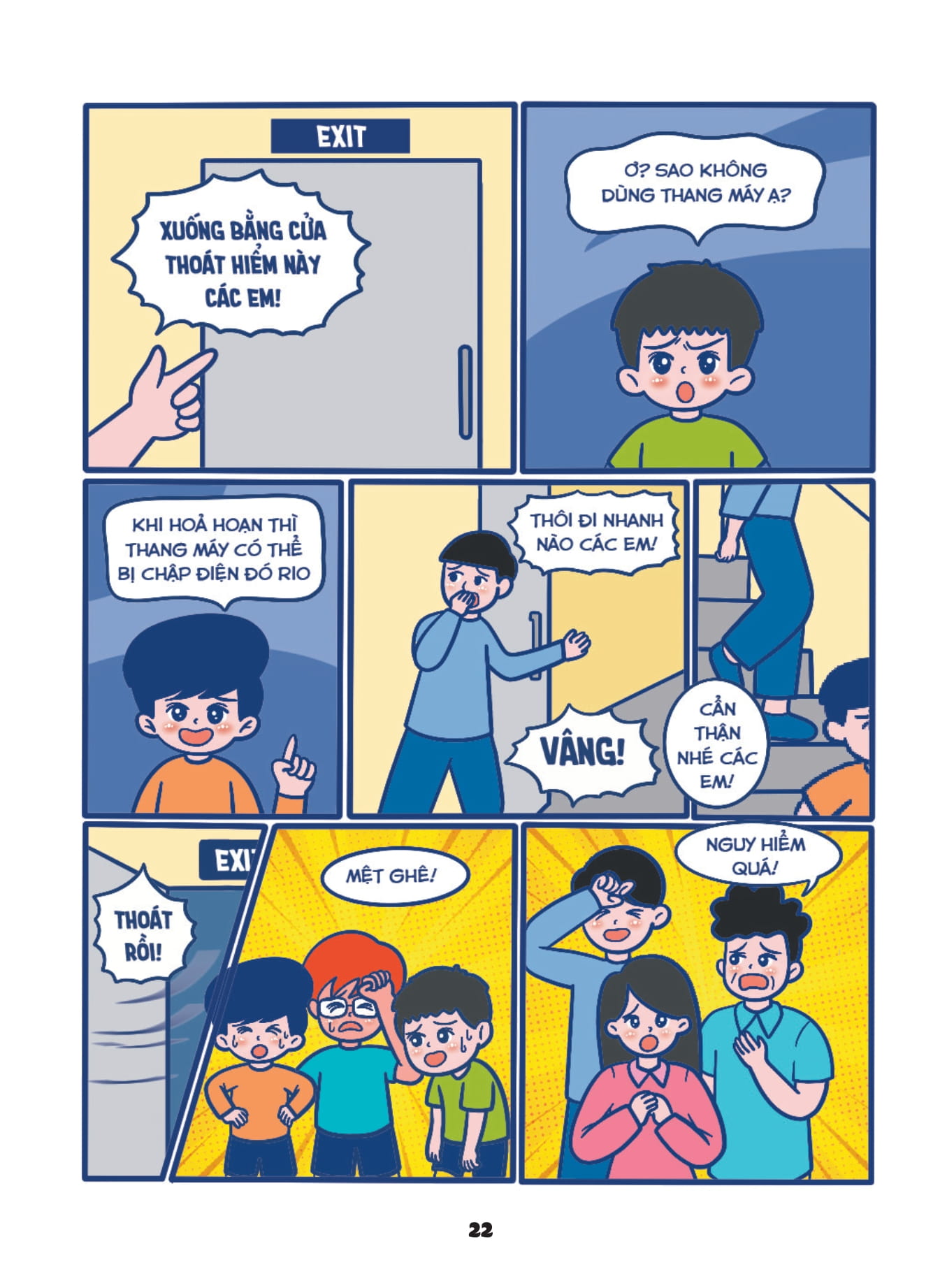 SOS Cho Trẻ Em - Truyện Tranh Kỹ Năng An Toàn Thoát Hiểm Tức Thì - Nhận Diện Rủi Ro Và Thoát Hiểm An Toàn - Ảnh 9