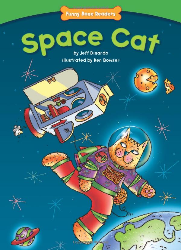 space cat (funny bone readers: developing character) - Ảnh 2