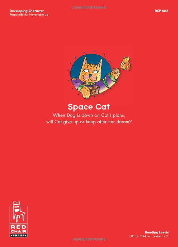 space cat (funny bone readers: developing character) - Ảnh 7
