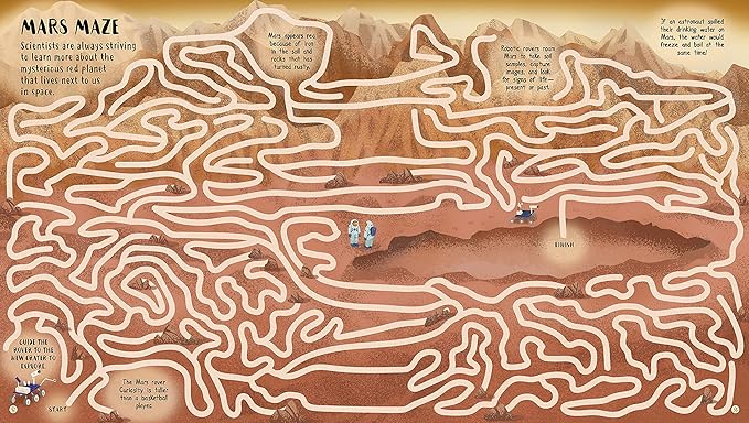 space mazes - 45 cosmic mazes packed with science facts - Ảnh 4