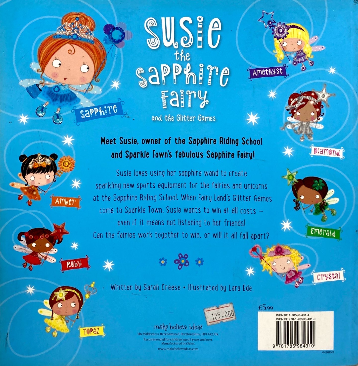 sparkle town fairies: susie the sapphire fairy - Ảnh 8