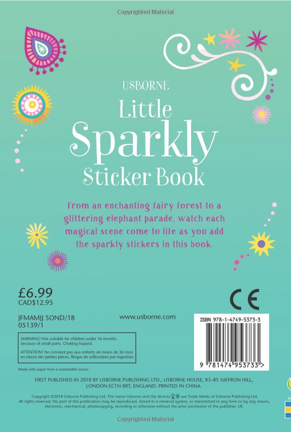 sparkly sticker book - Ảnh 5