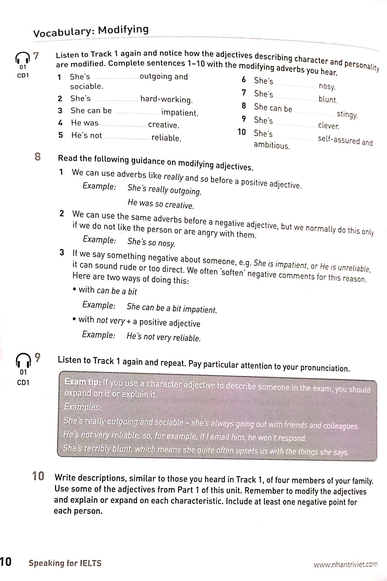 speaking for ielts (kèm cd) - Ảnh 8