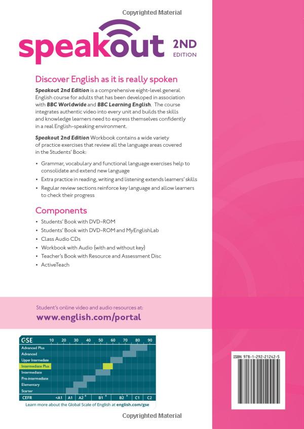 speakout 2nd edition intermediate plus: workbook without key - Ảnh 6