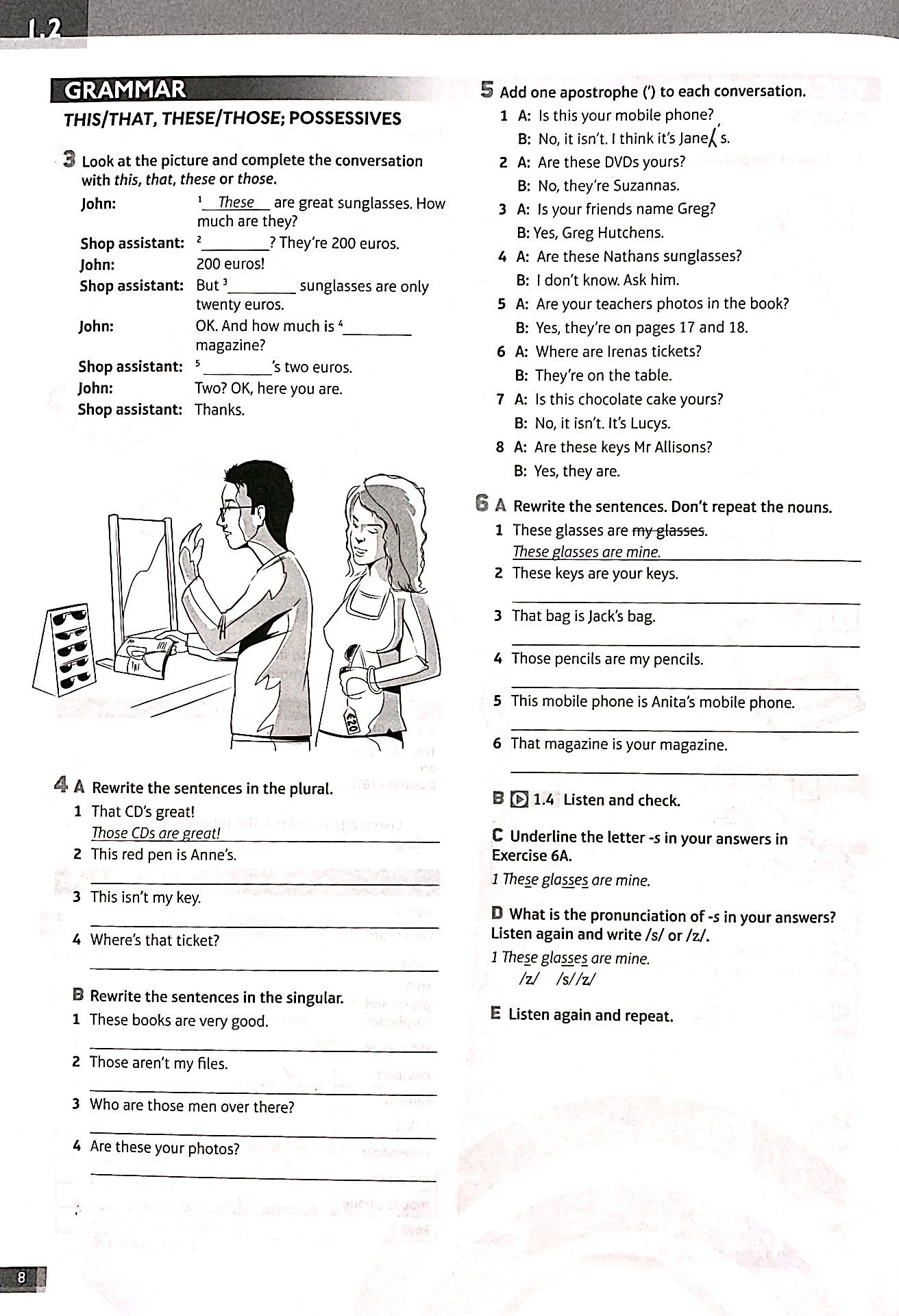 speakout elementary 2nd edition workbook with key - Ảnh 7
