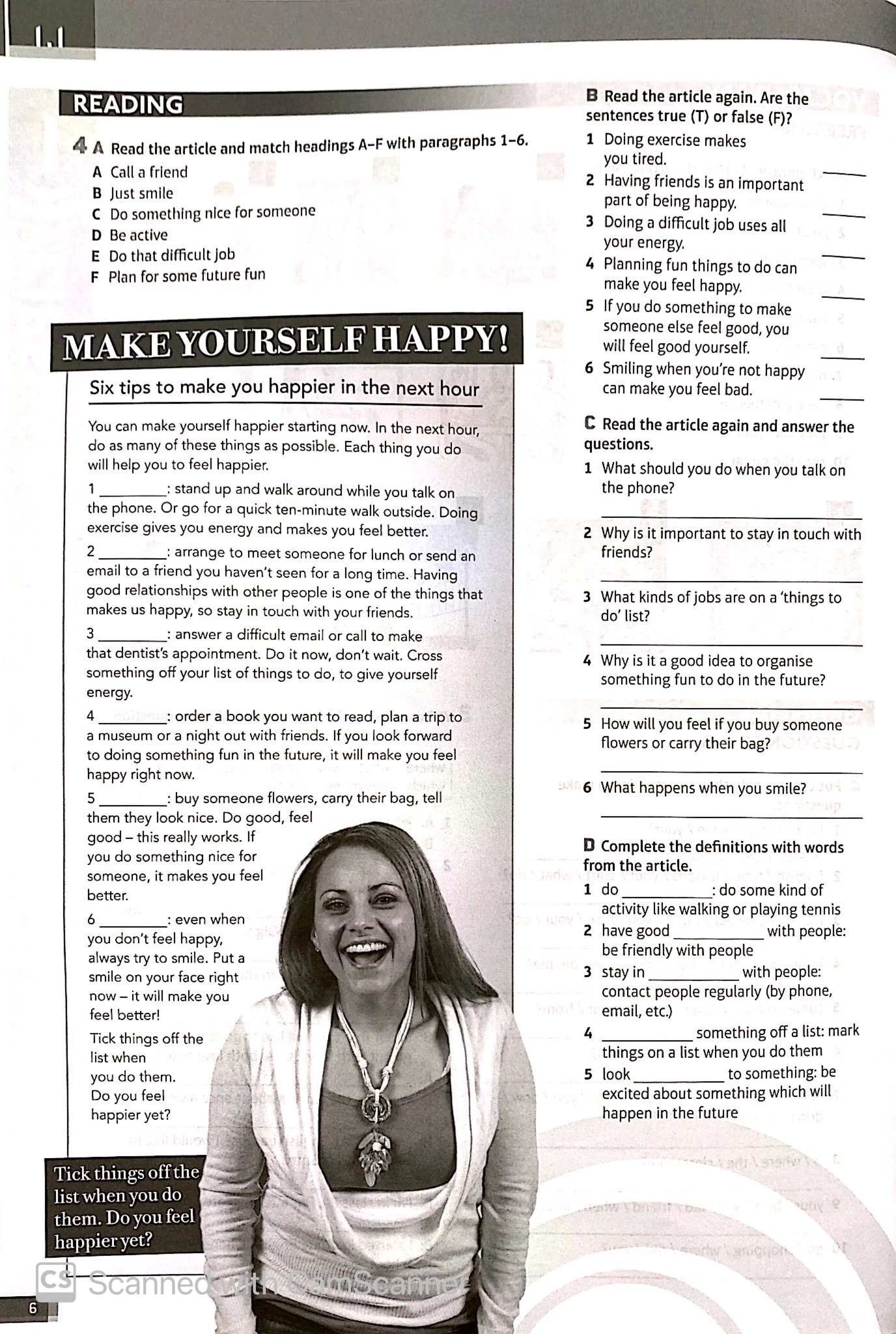 speakout pre-intermediate 2nd edition workbook with key - Ảnh 4