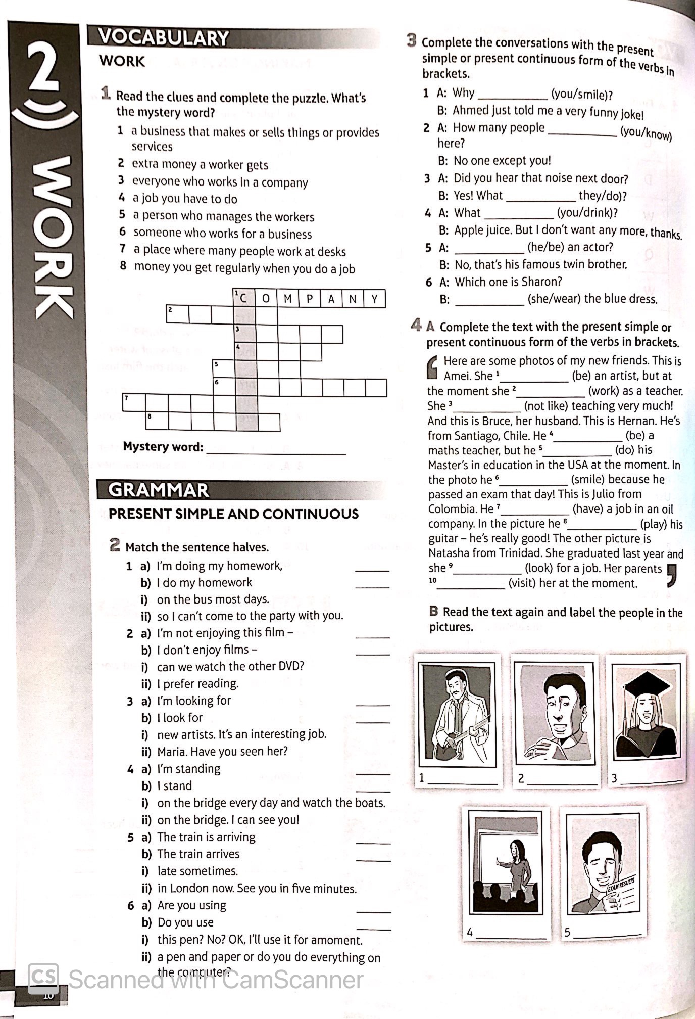 speakout pre-intermediate 2nd edition workbook with key - Ảnh 8