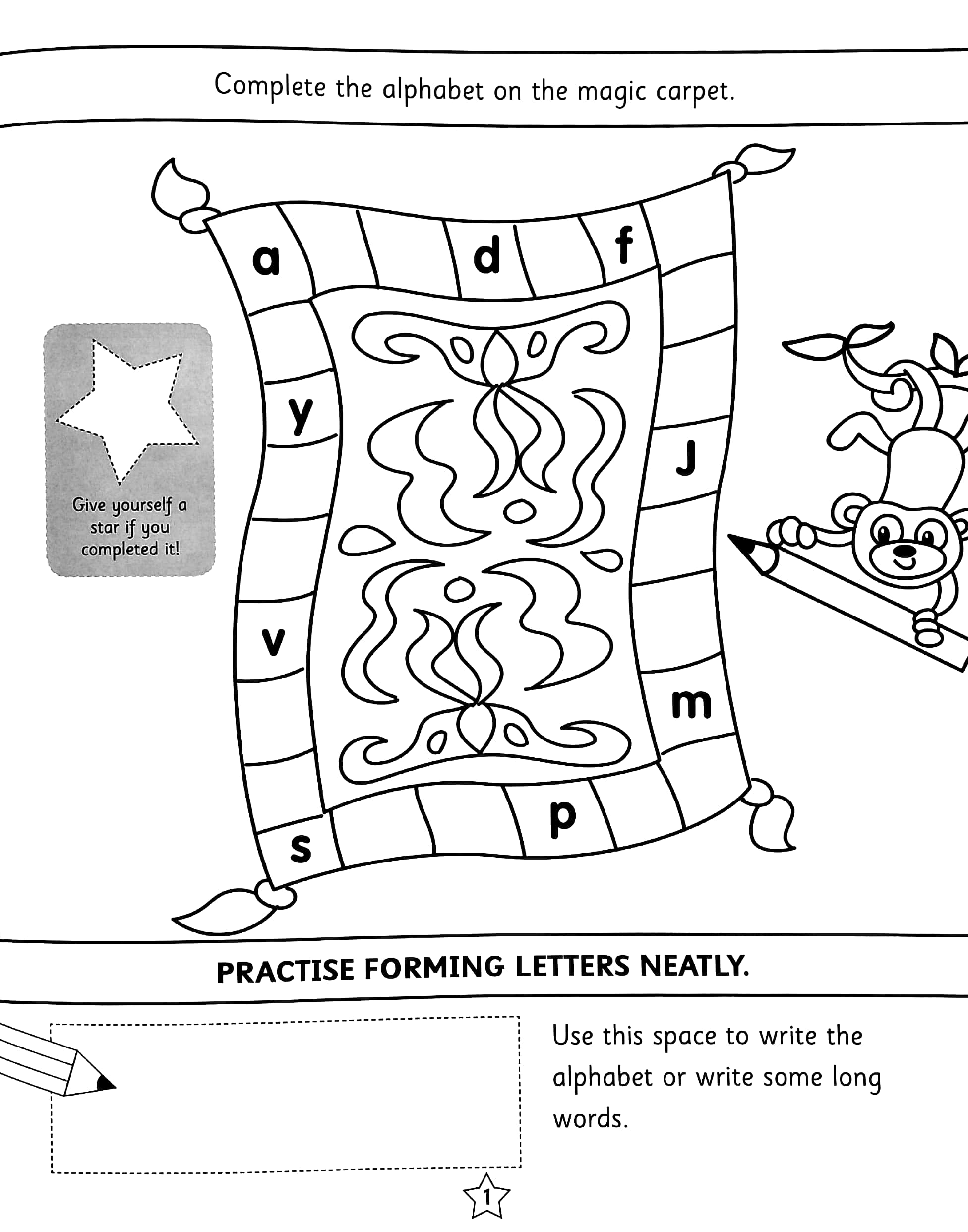 spelling with gold stars and pull out poster - Ảnh 3