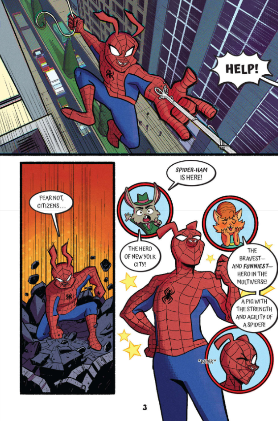 spider-ham original graphic novel: great power, no responsibility - Ảnh 3