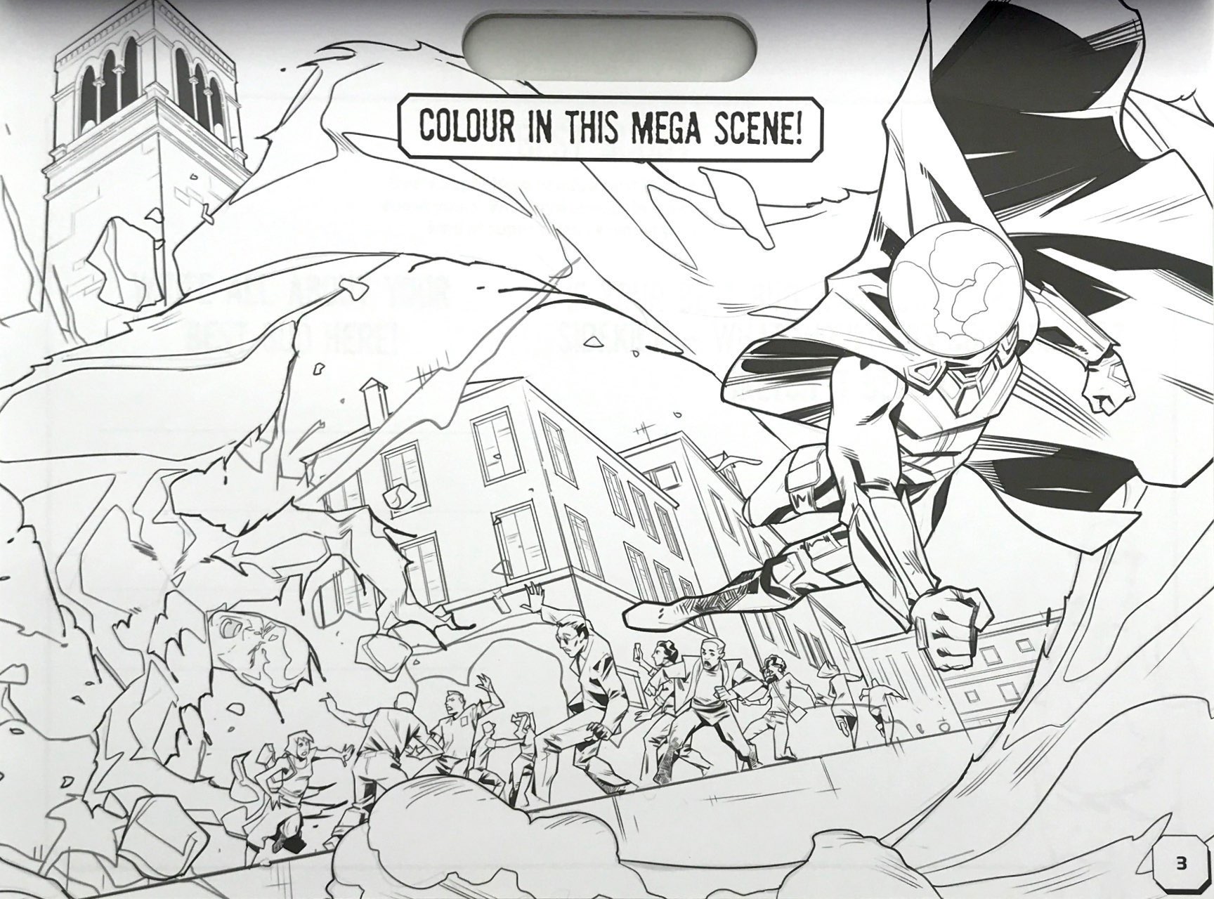 spider-man far from home giant activity pad - Ảnh 5