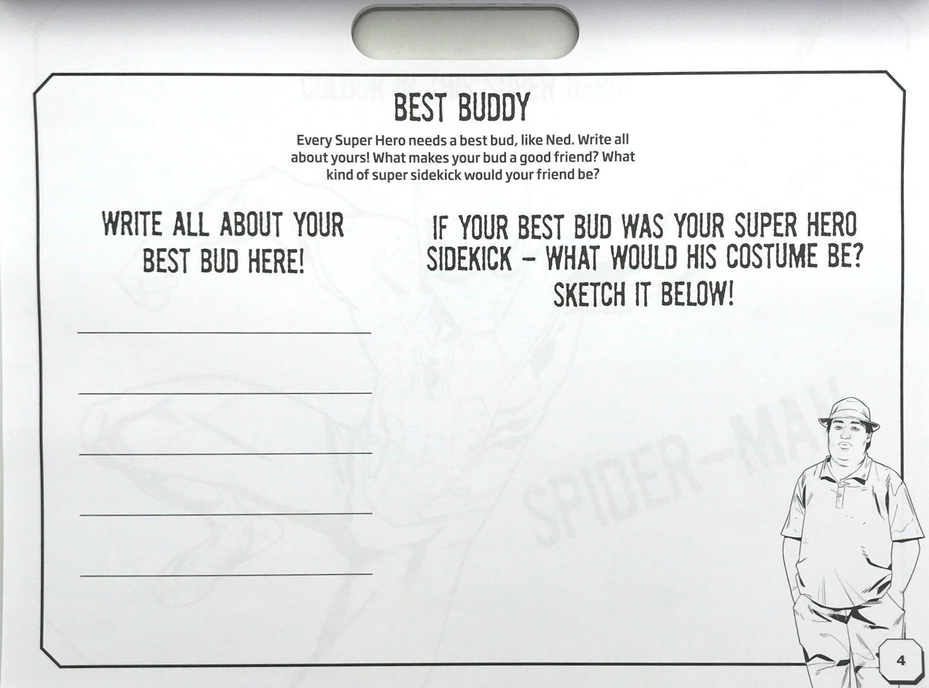 spider-man far from home giant activity pad - Ảnh 6