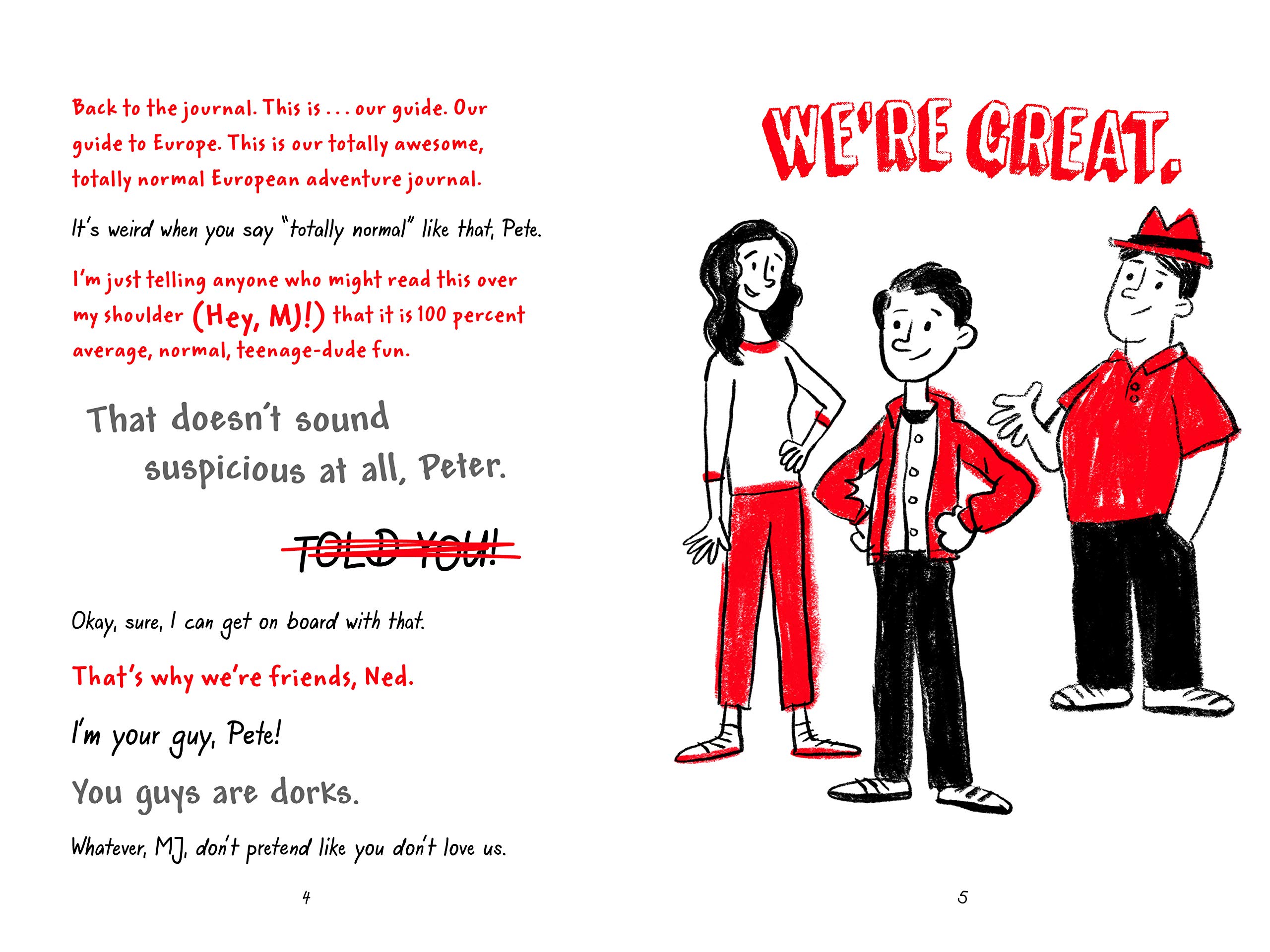 spider-man: far from home: peter and ned's ultimate travel journal - Ảnh 4