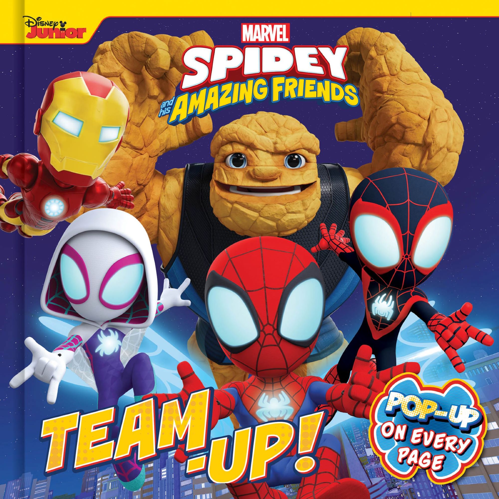 spidey and his amazing friends - pop-up book - team up! - Ảnh 2