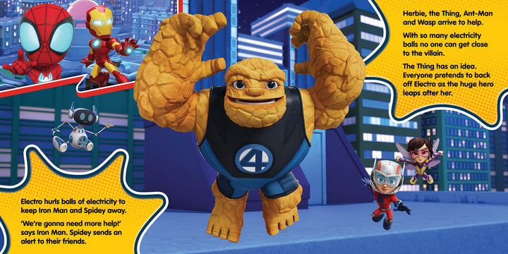 spidey and his amazing friends - pop-up book - team up! - Ảnh 3