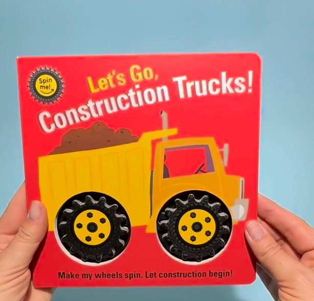 spin me! - let's go, construction trucks - Ảnh 3