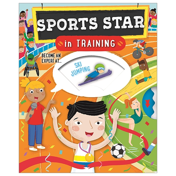 sports star in training