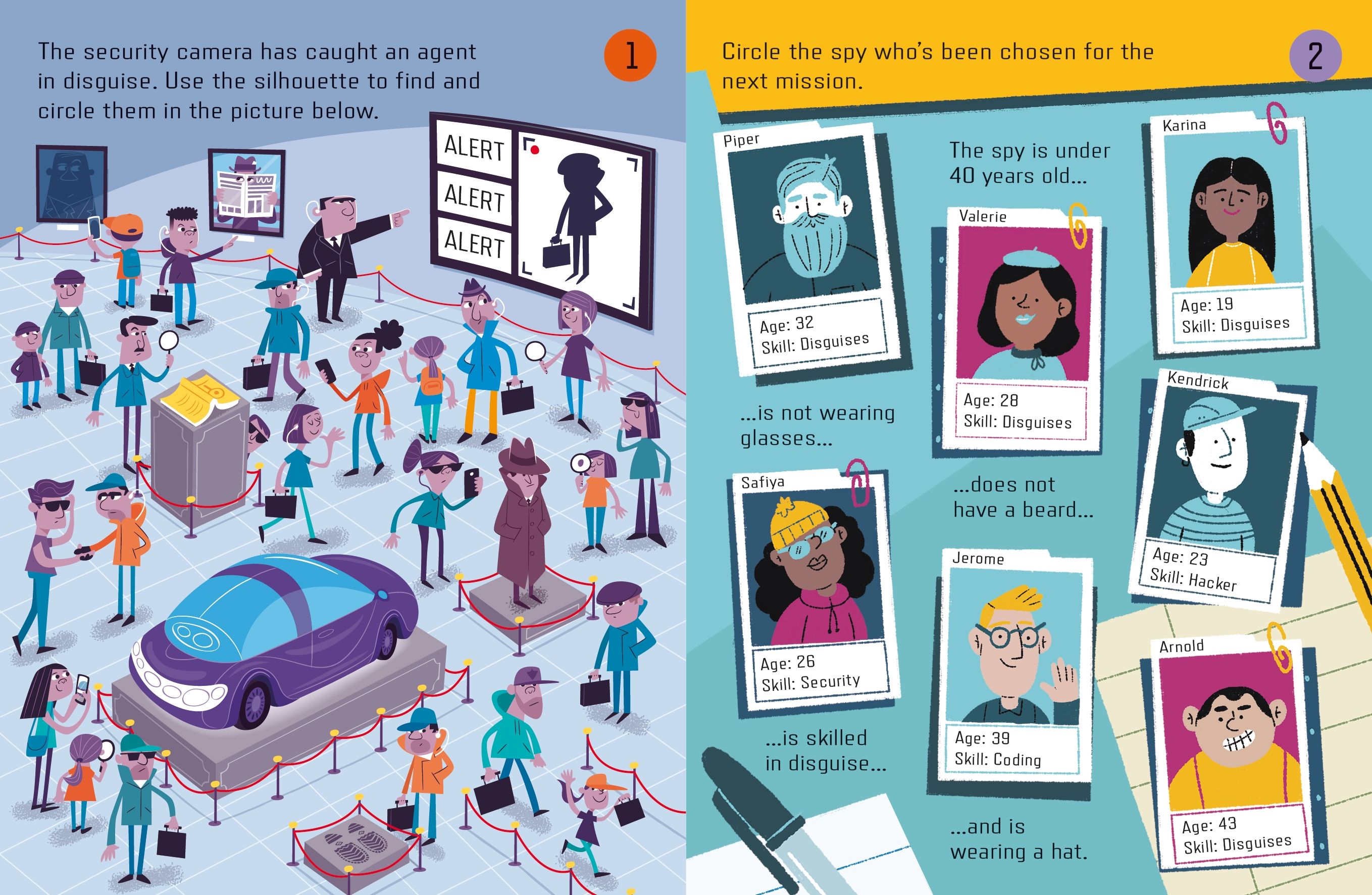 spy disguises (usborne minis) - Ảnh 6