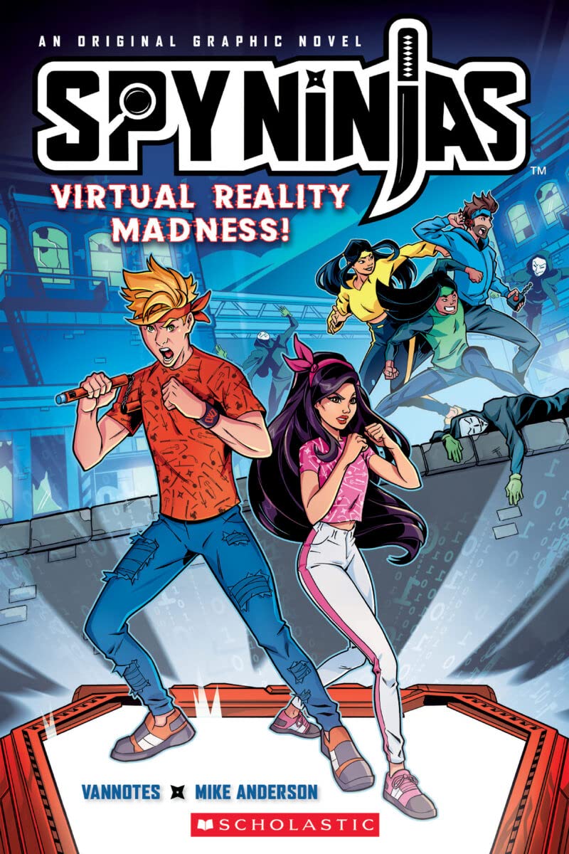 spy ninjas official graphic novel: virtual reality madness! - Ảnh 2